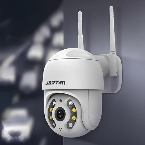 Câmera Área externa a prova d'gua,Wi-Fi Jortan 360° Visão Noturna - 1 ano de Garantia
