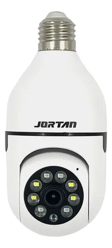 Câmera de Segurança Wi-Fi Jortan 360° Visão Noturna - 1 ano de Garantia