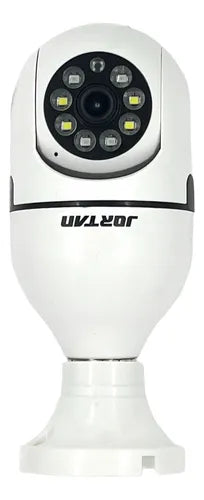 Câmera de Segurança Wi-Fi Jortan 360° Visão Noturna - 1 ano de Garantia